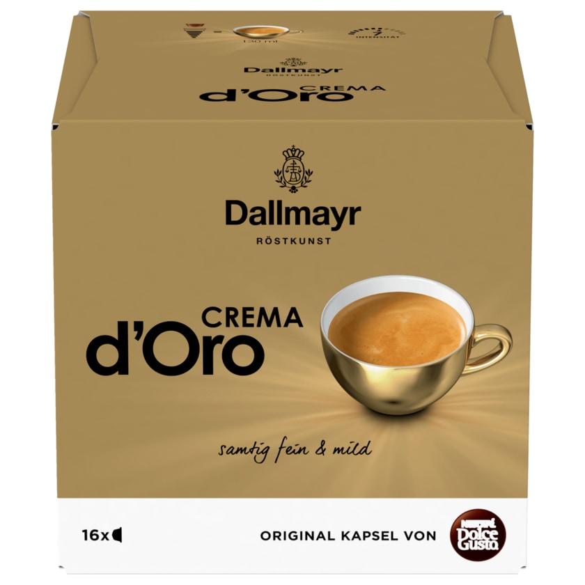 Nescafé Dolce Gusto Dallmayr Crema d'Oro 120g, 16 Kapseln
